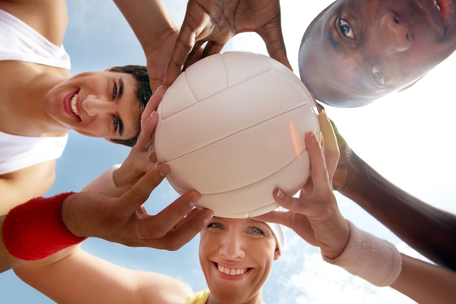 Let's play volleyball!